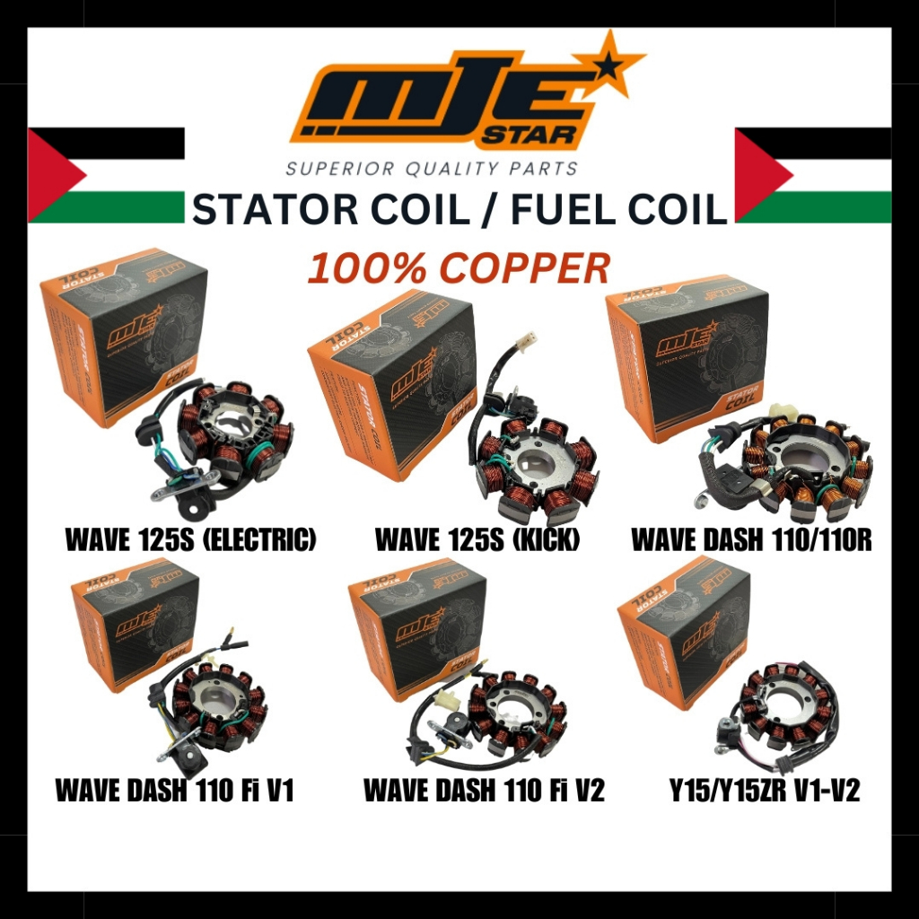 FUEL COIL Y15 COIL YAMAHA Y15ZR STATOR COIL WAVE 125 COIL