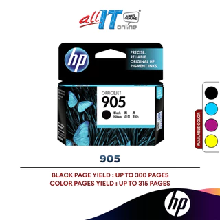 HP 905 Ink Cartridge (Black/Cyan/Magenta/Yellow)