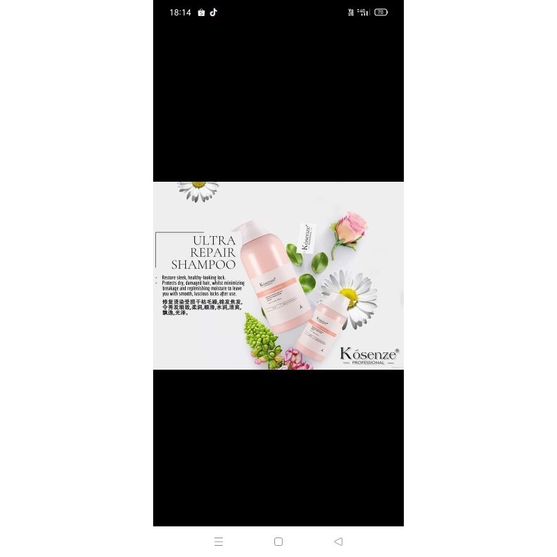 kosenze ultra repair shampoo(1000ml) | Shopee Malaysia