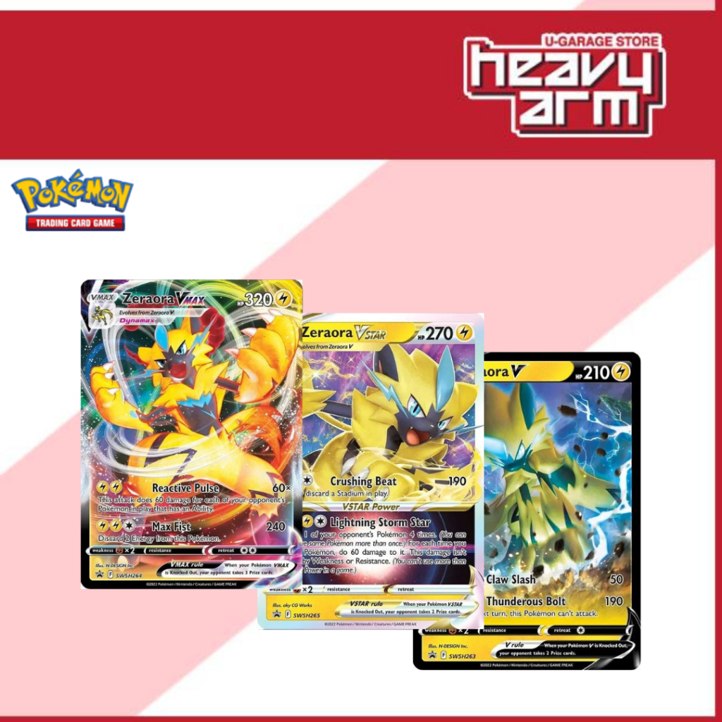 zeraora pokemon card box Amazon.com: Pokémon TCG: Zeraora V Battle Deck (60 Cards, Ready to Play) :  Toys & Games