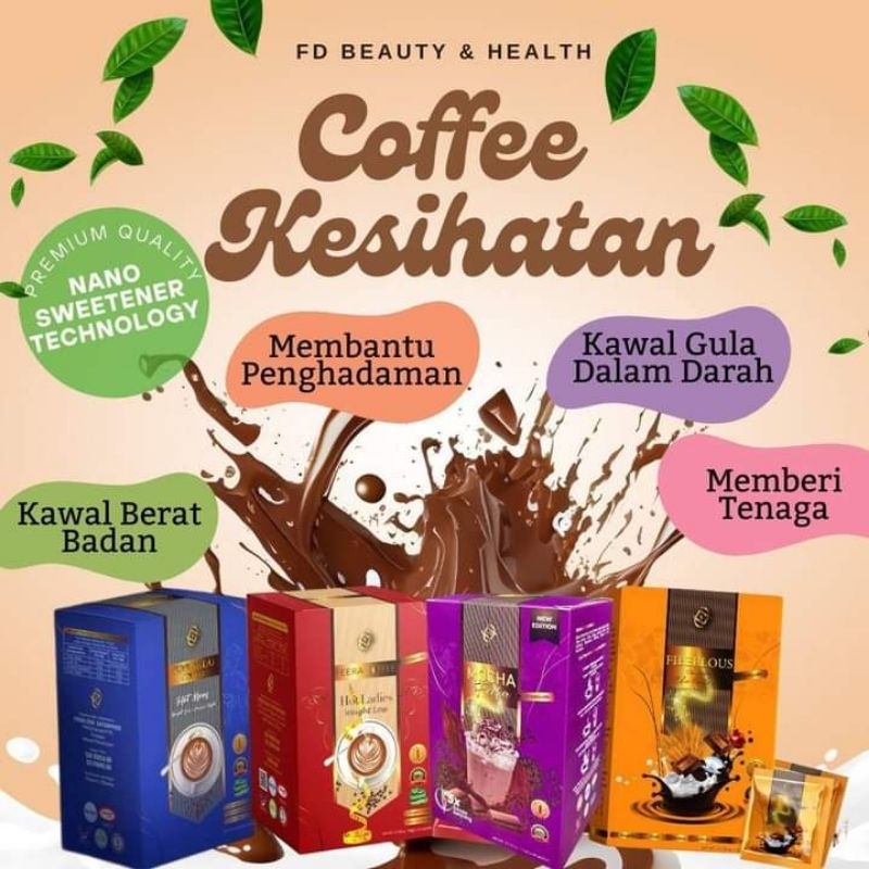 Original HQ Feera Coffee / Tornado Coffee/Mocha/Coklat/Turun Berat ...
