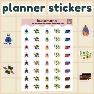 Bear Emoji Planner stickers sheet