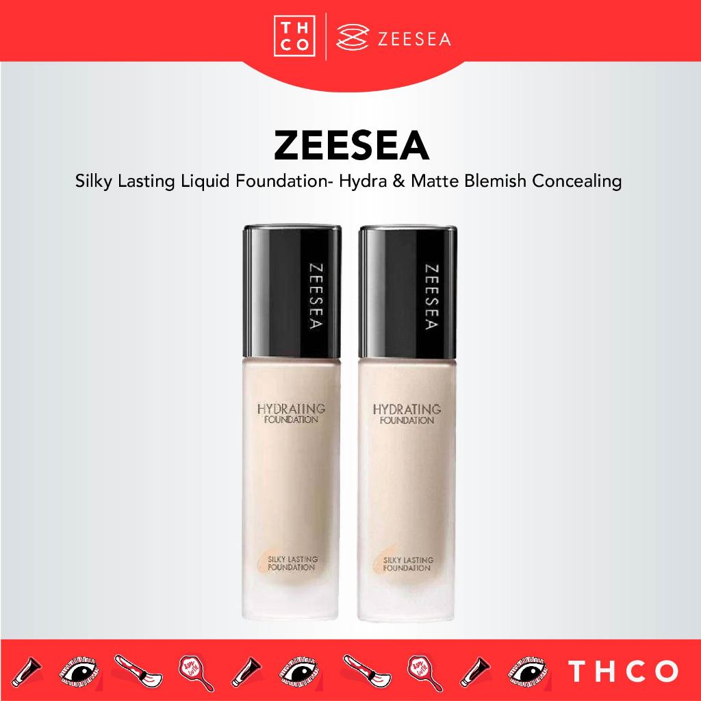 ZEESEA Silky Lasting Liquid Foundation- Hydra & Matte 滋色丝柔持妆粉底液 | Shopee  Malaysia