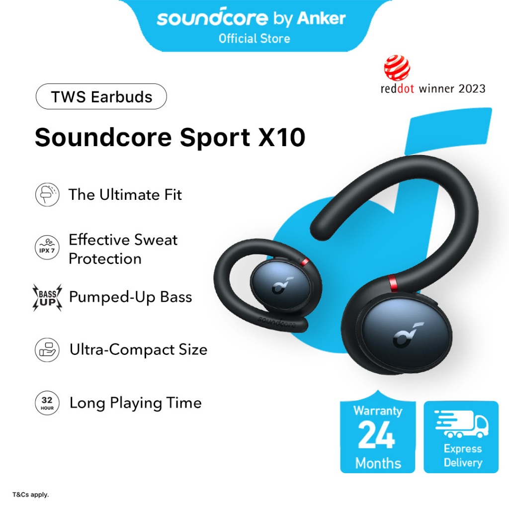 Anker best sale workout earbuds