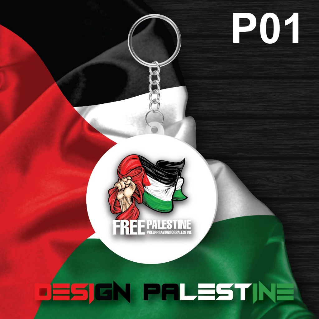 Keychain Free Palestine Free Gaza / Keychain Palestine / Keychain Gaza