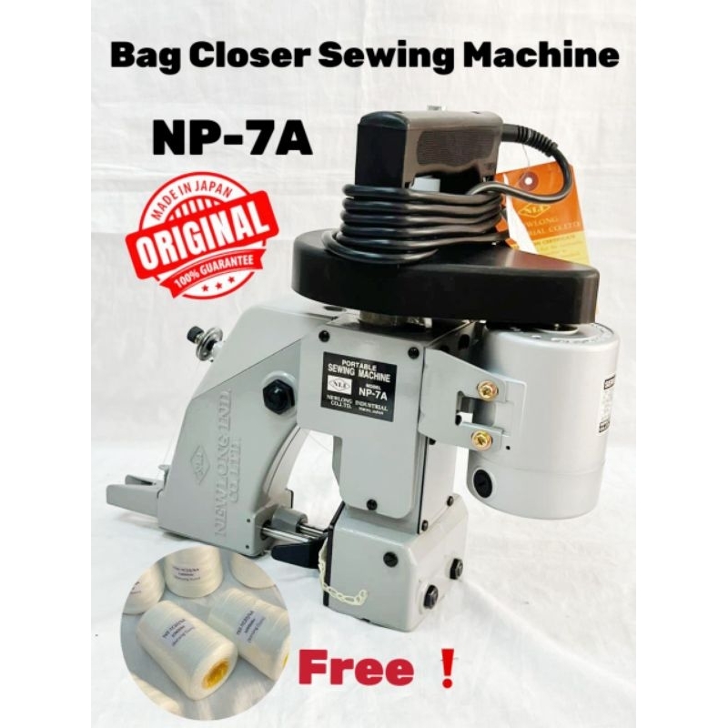Newlong NP7A Portable Bag Closer NLI Portable Sewing Machine NP7A