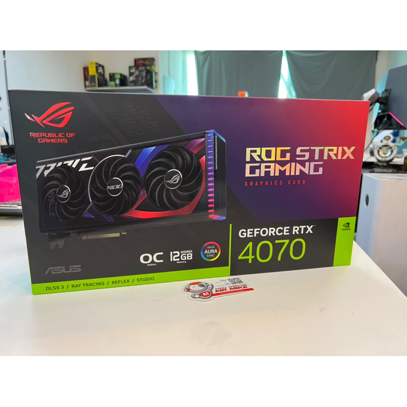 Asus ROG STRIX RTX4070 12GB GDDR6X | Shopee Malaysia