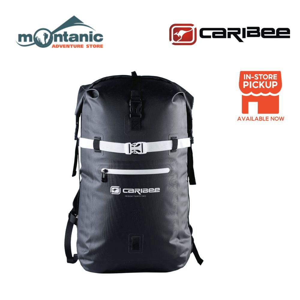 Caribee Trident 2.0 Waterproof 32L Backpack - Unisex Outdoor Sport Water  Proof Bag Hiking Backpack