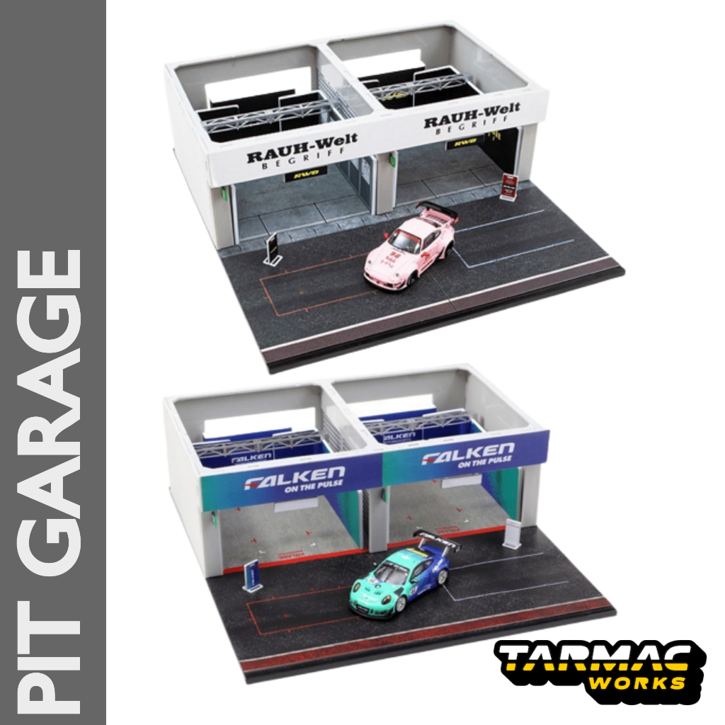 TARMAC PIT GARAGE FALKEN PORSCHE / RWB HOOTER | Shopee Malaysia