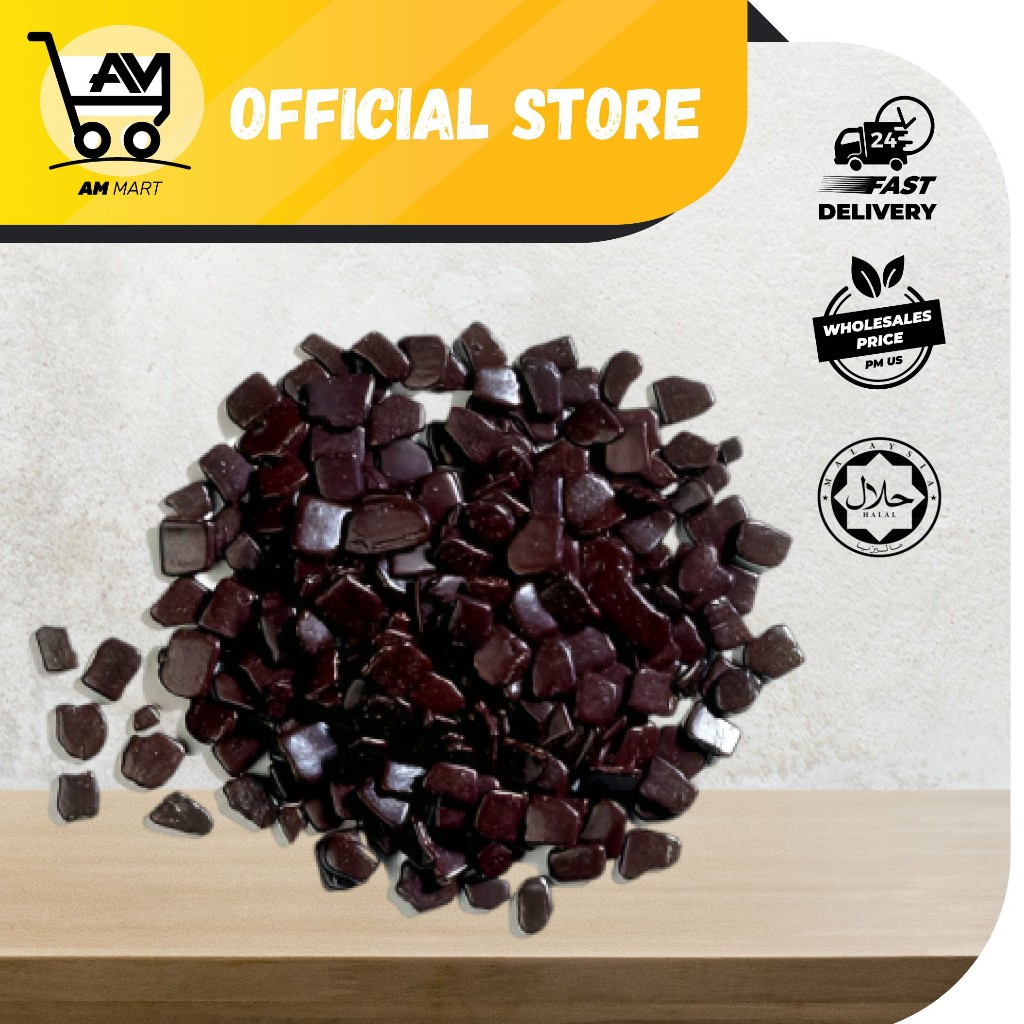 🌙RAYA SALE Premium Dark Chocolate Flakes #100g #250g #500g #1kg (HALAL ...