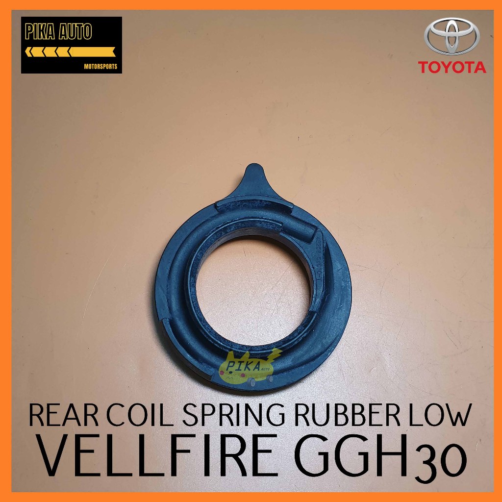 TOYOTA VELLFIRE GGH30 REAR COIL SPRING RUBBER LOW 48258-58010 | Shopee ...