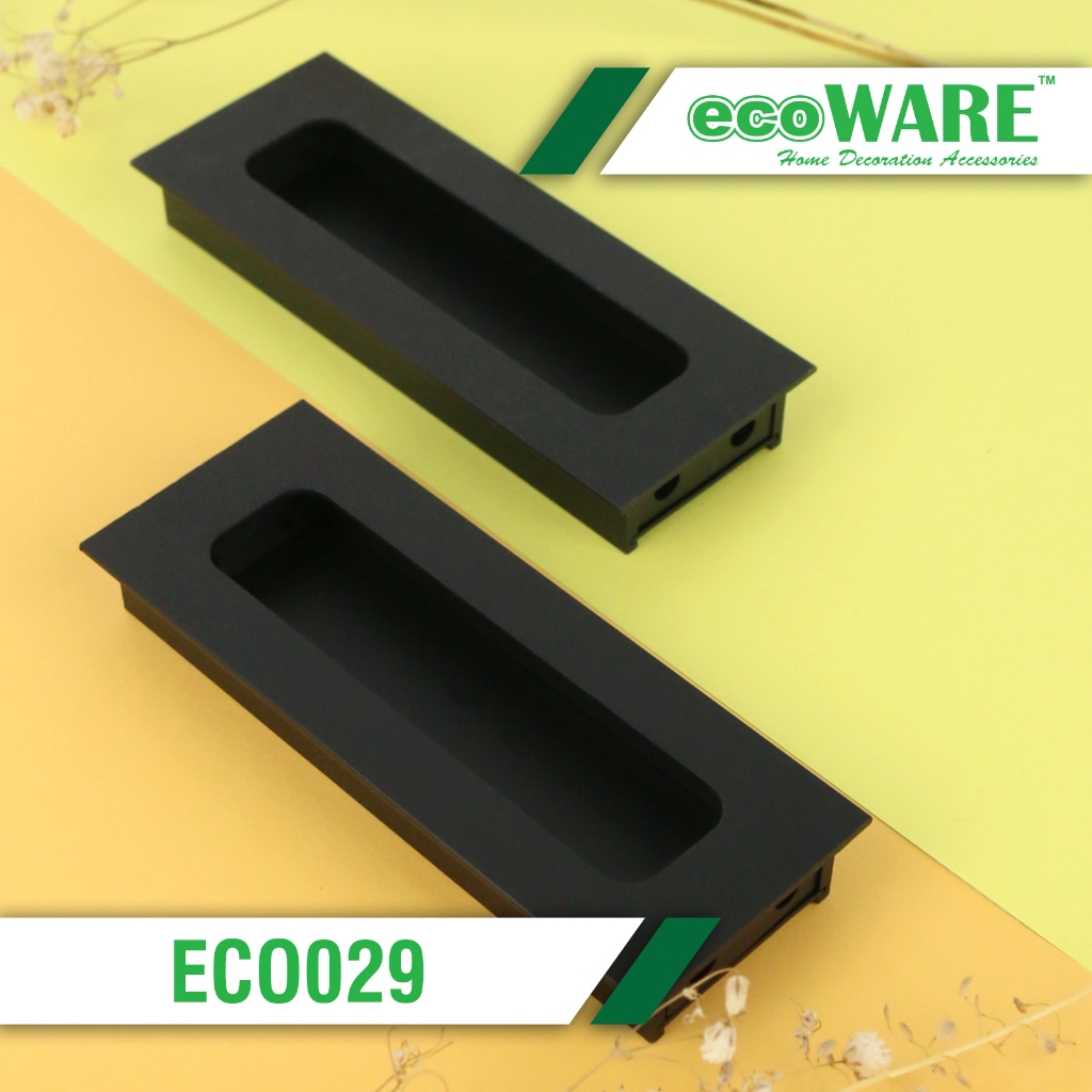 ecoWARE ECO029 Classic Black Drawer Handle Modern Style Door