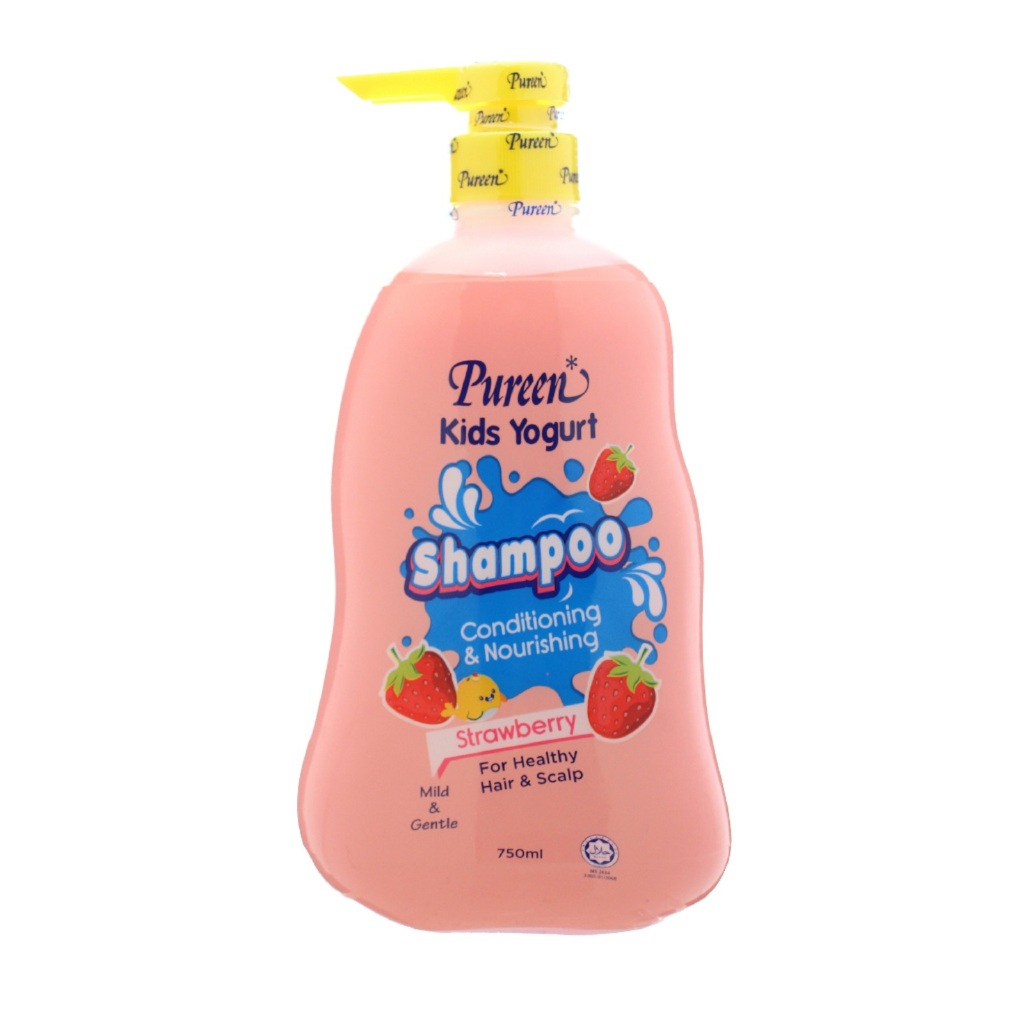 Pureen Kids Shampoo Yogurt Strawberry 750ml | Shopee Malaysia
