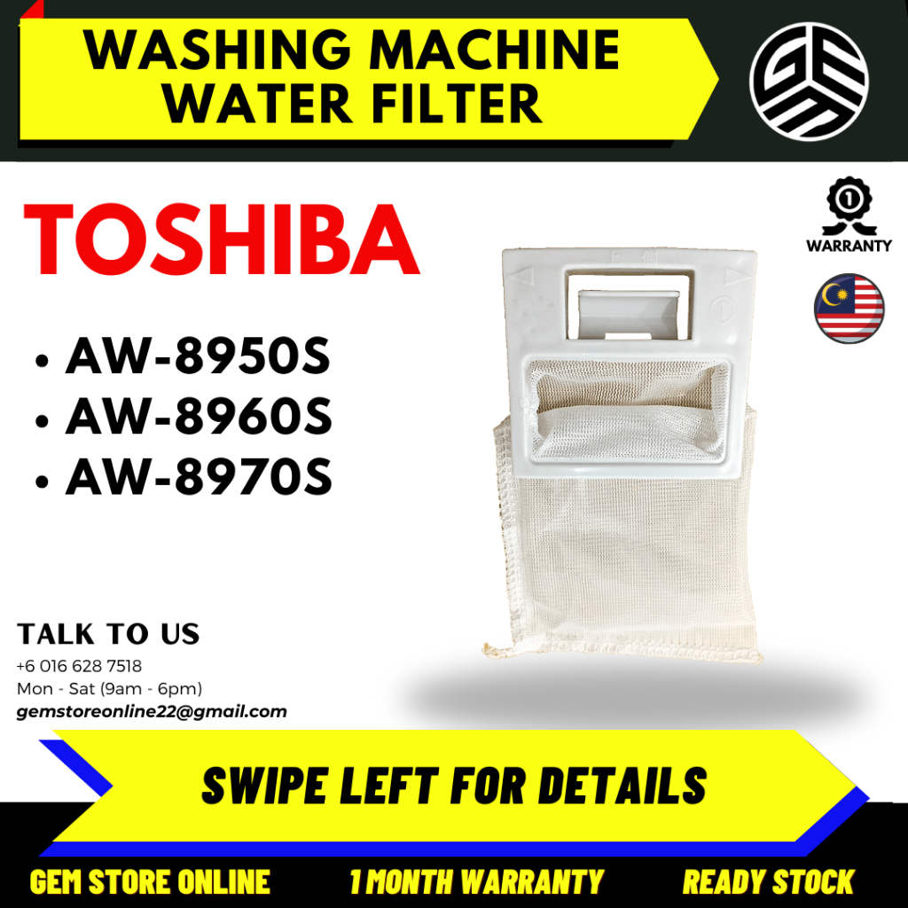AW8950S / AW8960S / AW8970S TOSHIBA Washing Machine Filter / Filter