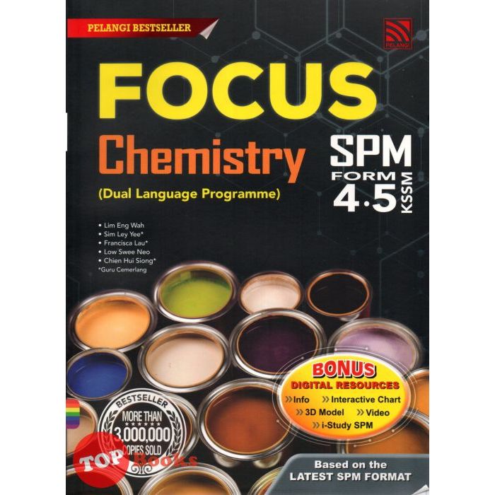 [TOPBOOKS Pelangi] Focus SPM Chemistry Form 4 5 KSSM DLP (2023 ...