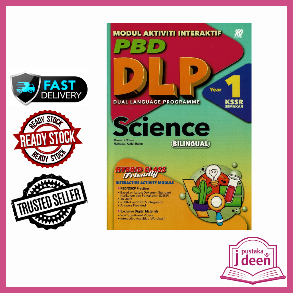 Jdeen Buku Latihan Tahun 1 Science Dlp Modul Aktiviti Interaktif Shopee Malaysia