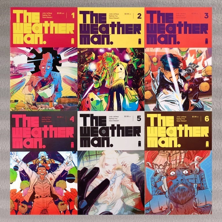 Weatherman 6 of 6 (Complete Set) Image Comics (FIRST Issue In) Nathan ...