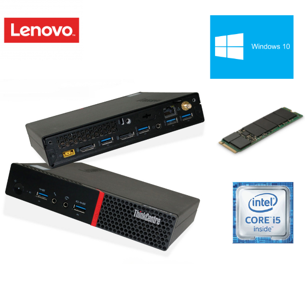 Lenovo ThinkCentre M700 Mini PC Intel Core i5-6500 8GB RAM 256GB SSD ...