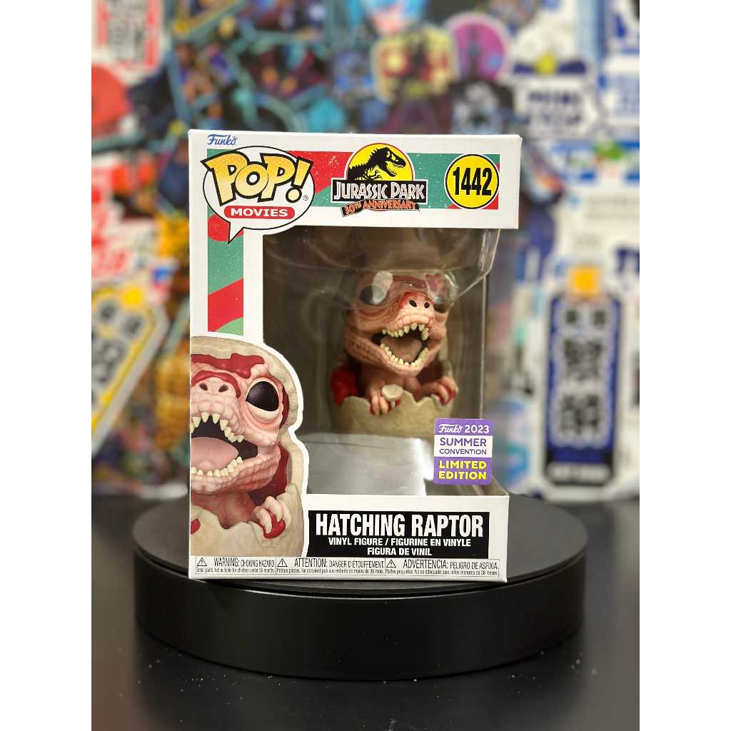 🦊[ 𝐑𝐄𝐀𝐃𝐘 𝐒𝐓𝐎𝐂𝐊 ]🦊 Funko Pop ! MOVIES Jurassic Park : Hatching Raptor ...