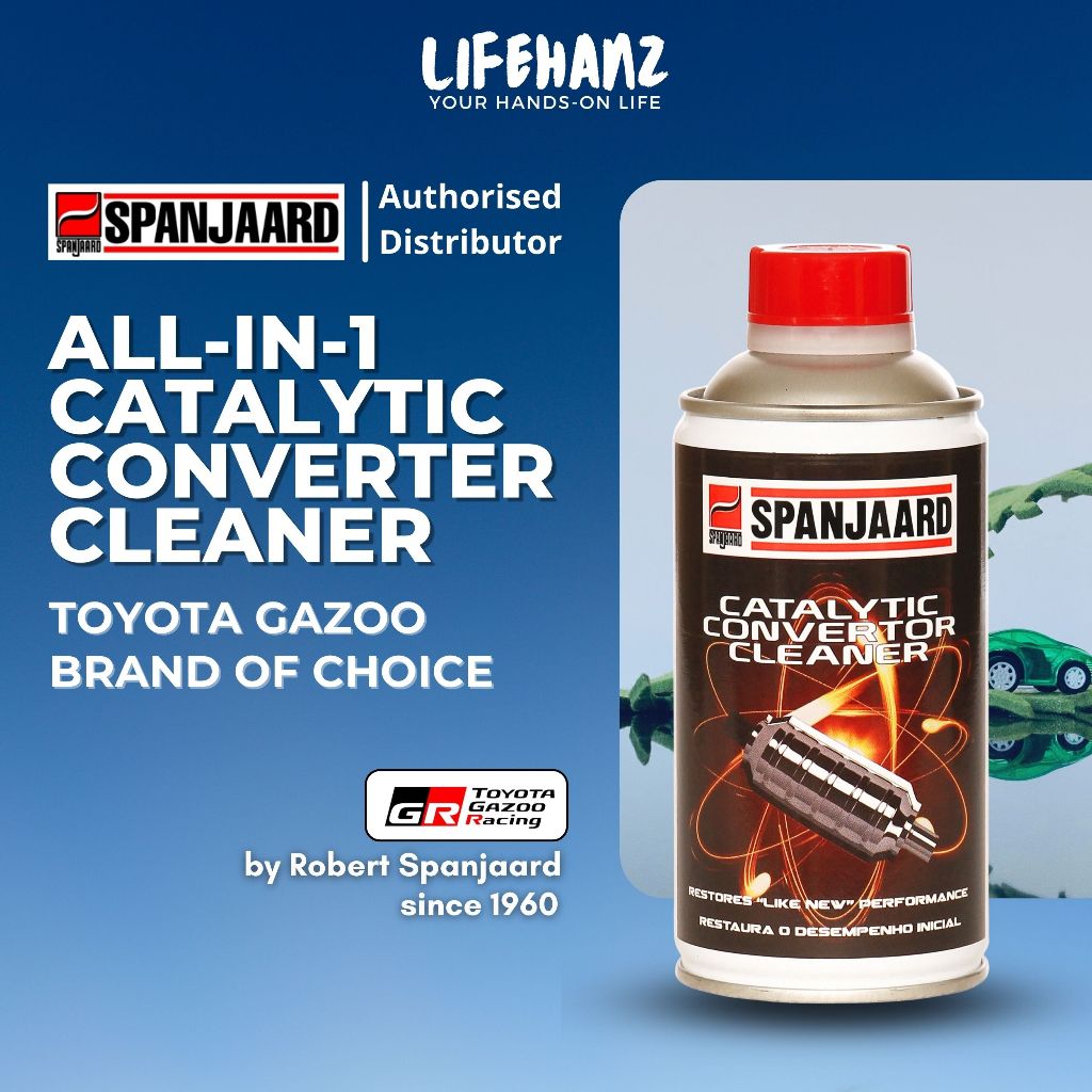 Spanjaard Catalytic Converter Cleaner (375ml) Comprehensive Cleaning