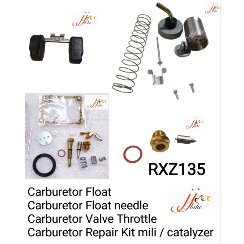 RXZ CARBURETOR FLOAT VALVE THROTTLE FLOAT NEEDLE REPAIR KIT YAMAHA