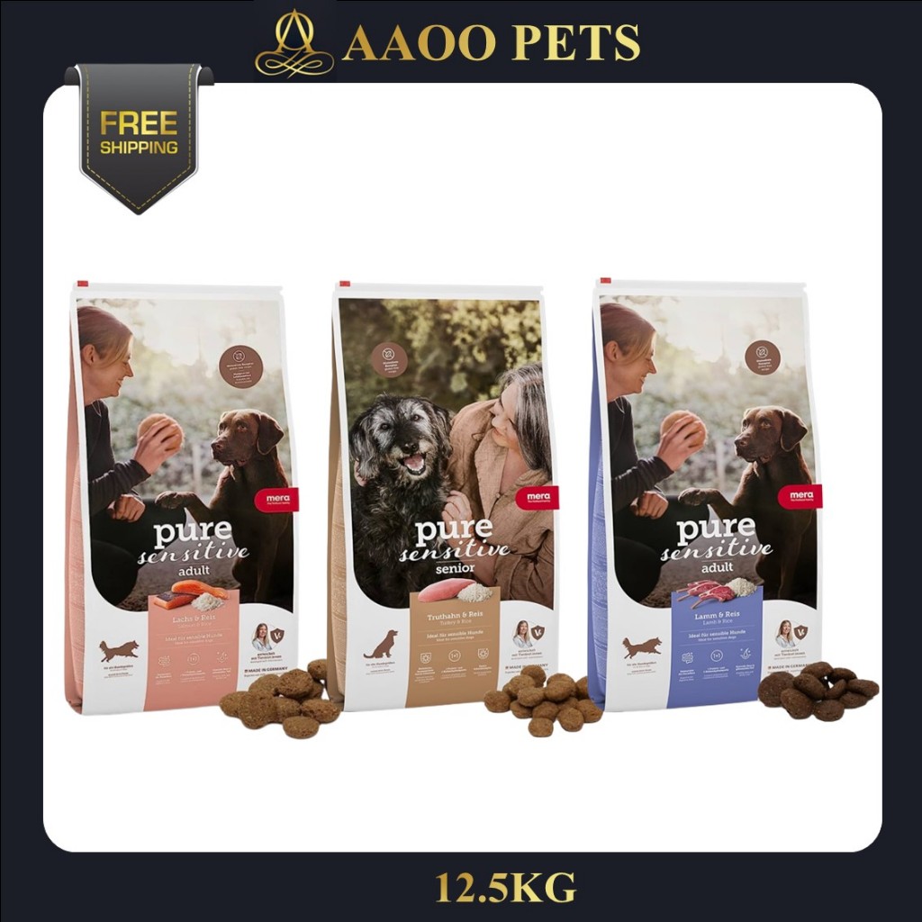 Mera Dog Food Sensitive 12.5kg ( Turkey, Salmon ) Shopee Malaysia