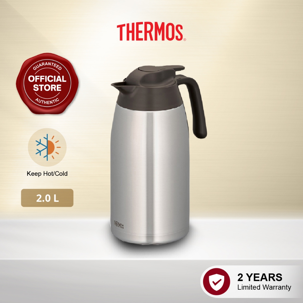 Thermos Stainless pot 1.5L Dark brown TTB-1500 DBW// Steel 