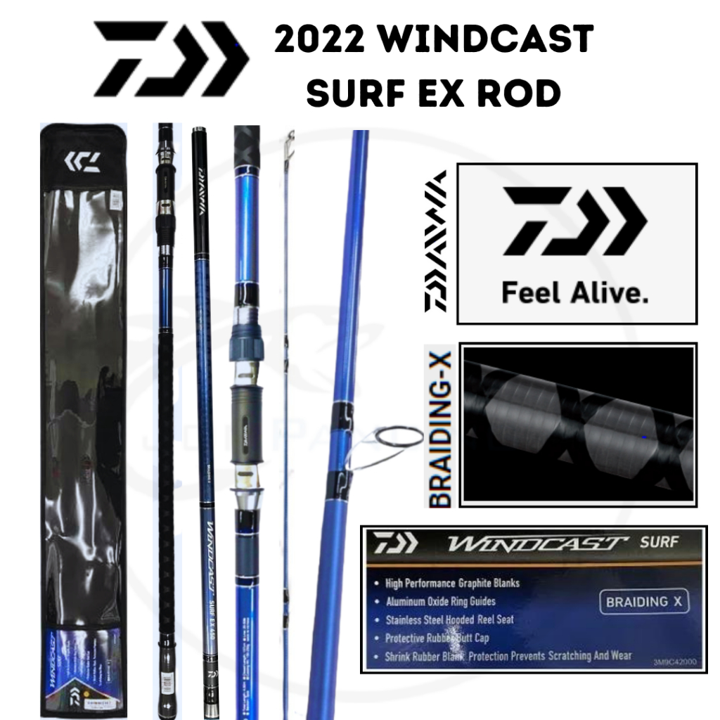 Daiwa Windcast Surf Ex Spinning Surf Fishing Rod Warranty