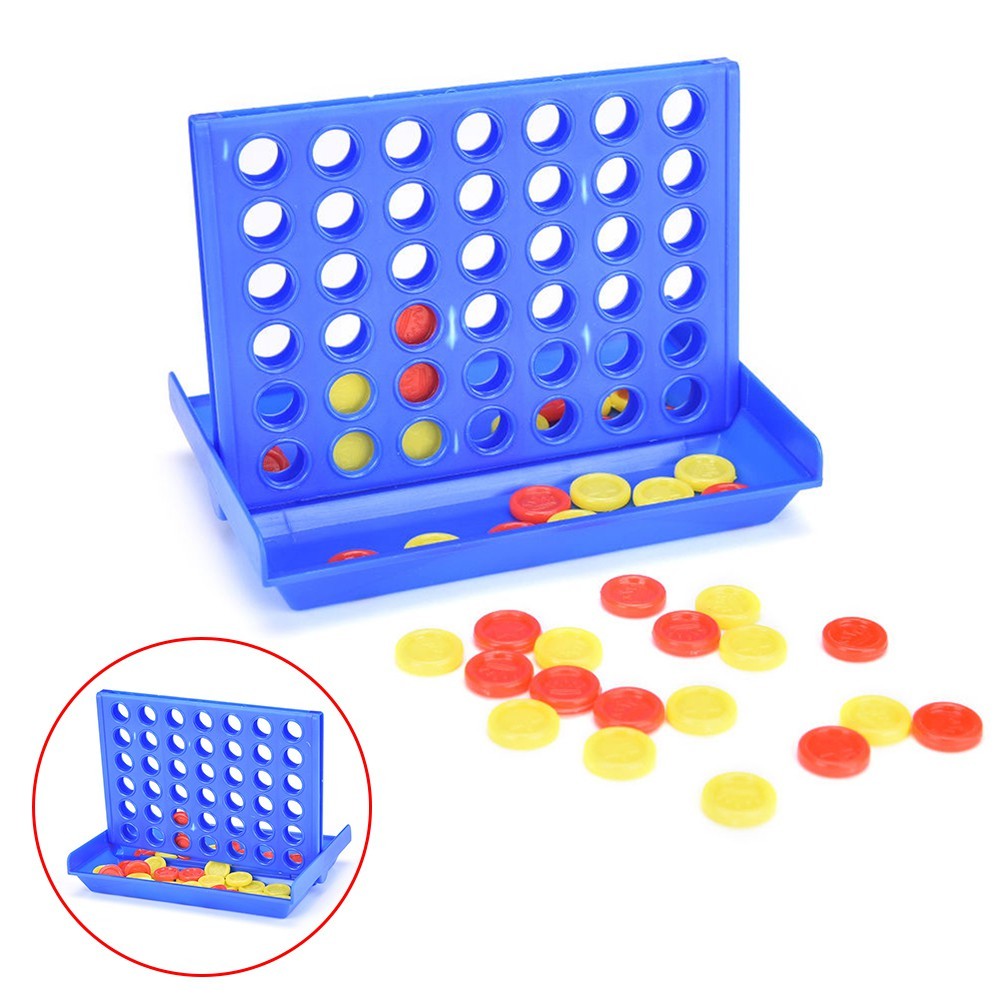 Connect Four In A Row 4 In A Line Board Game Kids Children Educational ...