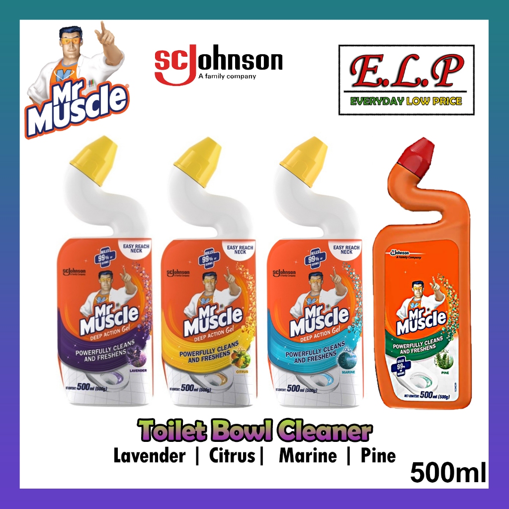 Mr Muscle Toilet Bowl Cleaner 500ml Shopee Malaysia