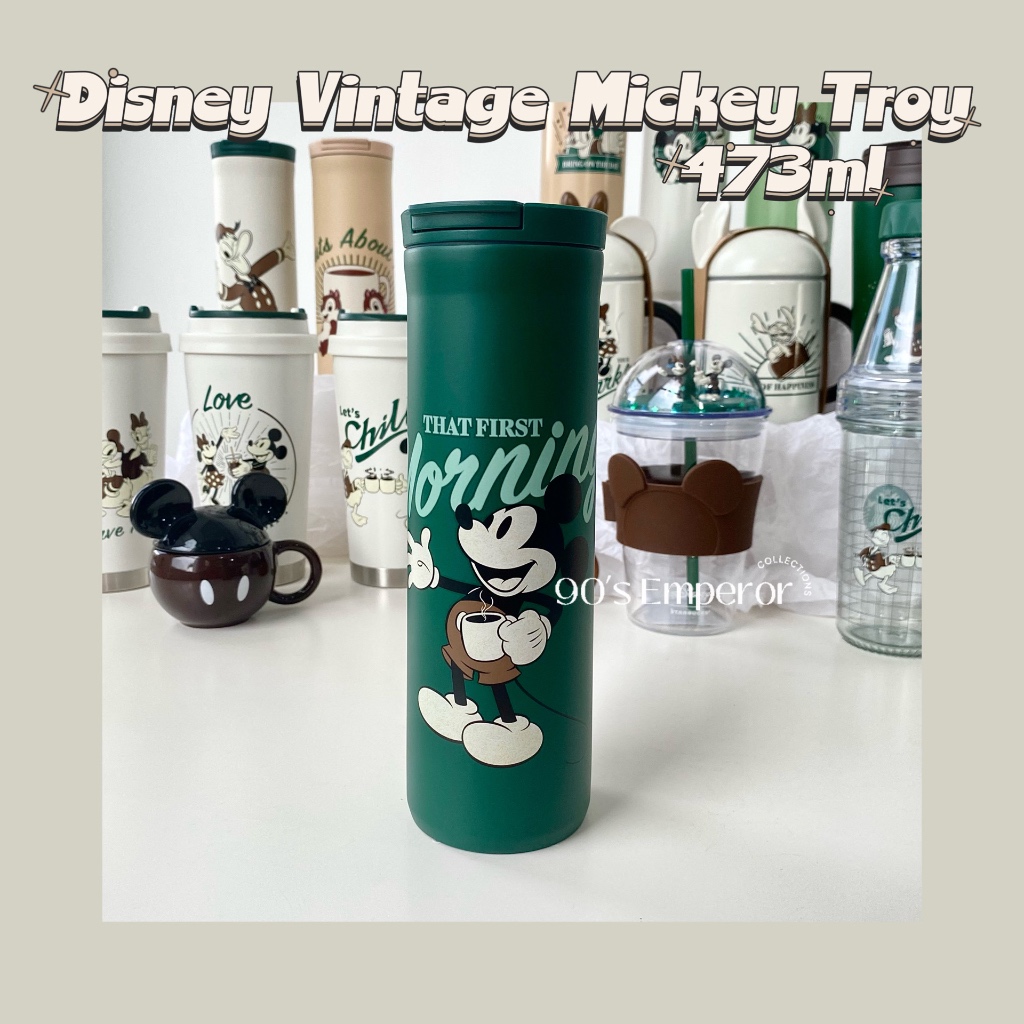 WDW - Starbucks Walt Disney World Mickey Cream Stainless Steel