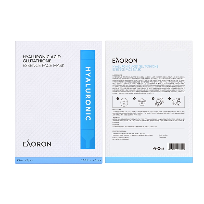 EAORON Hyaluronic Acid Collagen Face Mask (5 pcs) Shopee Malaysia