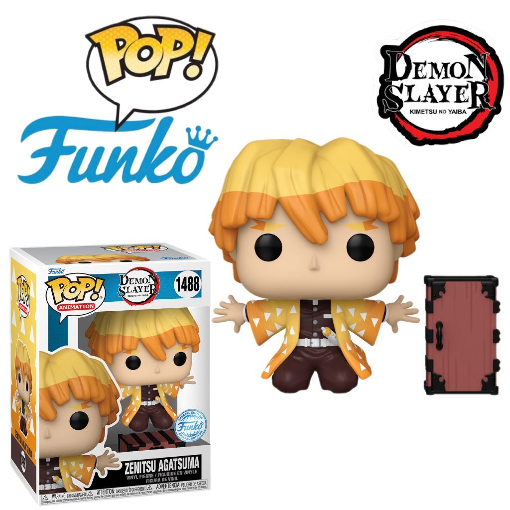 Funko Pop Vinyl Animation Demon Slayer 1488 Zenitsu Agatsuma [Special ...