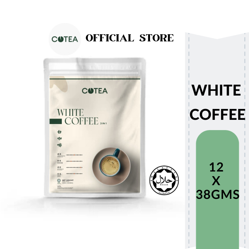CoTea White Coffee 3 in 1 (12 x 38gms) | Shopee Malaysia
