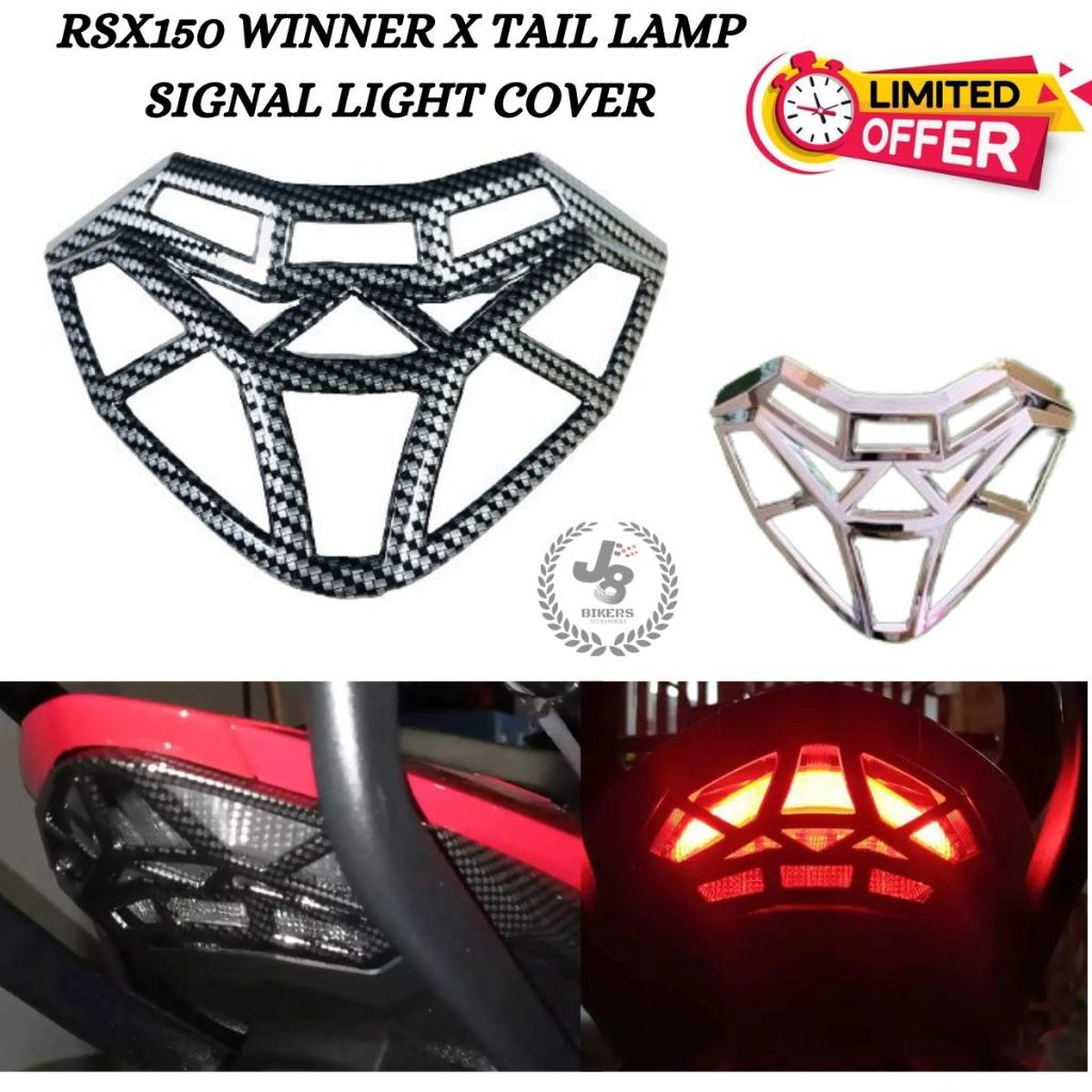 HONDA RSX150 WINNER X TAIL LAMP LIGHT SIGNAL LIGHT CARBON CHROME ...