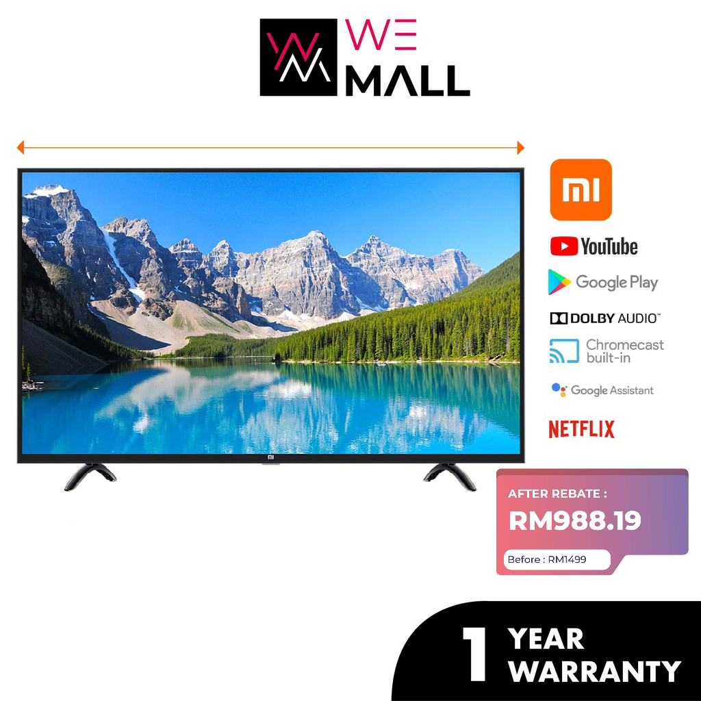 [ENGLISH] Mi LED Android Smart TV 43 Inch HD - Global Version ...