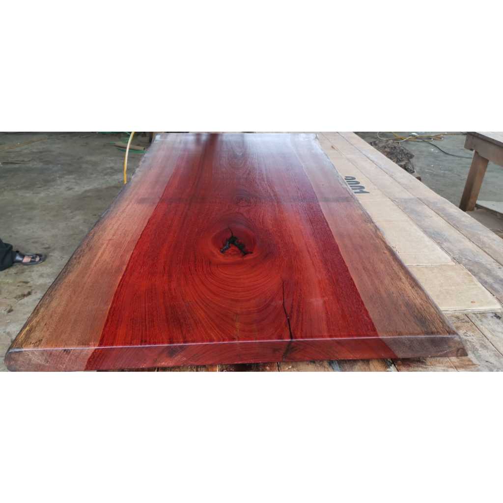 5CM(T) x 71CM(W) x 182CM(L)Rengas Live Edge Slab Hard Wood | Shopee ...