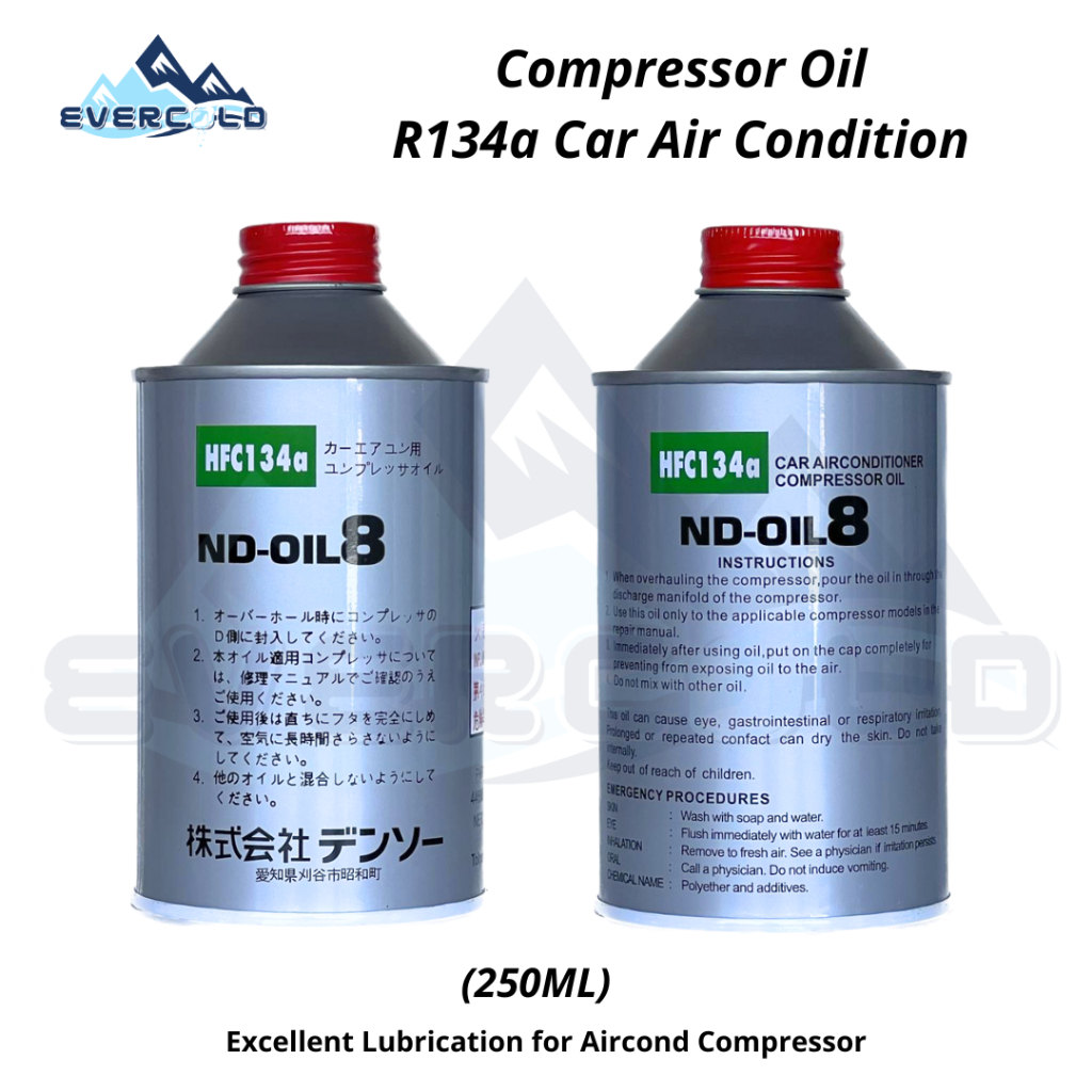 Compressor Aircond Oil R134a Denso ND 8 Oil Product Of Japan GENUINE