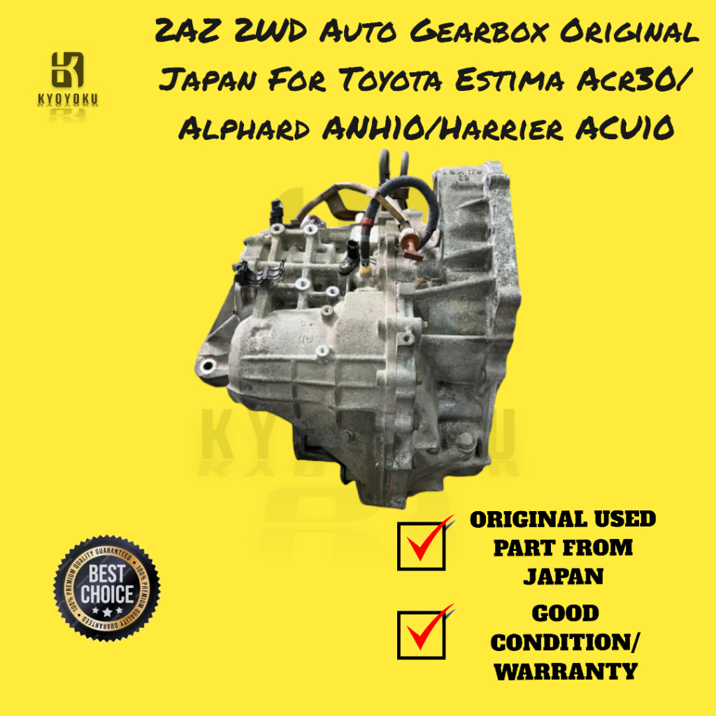KYOYOKU-2AZ 2WD Auto Gearbox Original Japan For Toyota Estima Acr30 ...