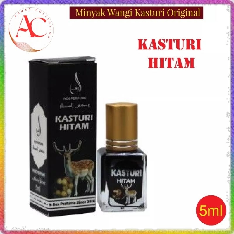 REX PERFUME MINYAK WANGI KASTURI KIJANG/HITAM/PUTIH/HIJAU