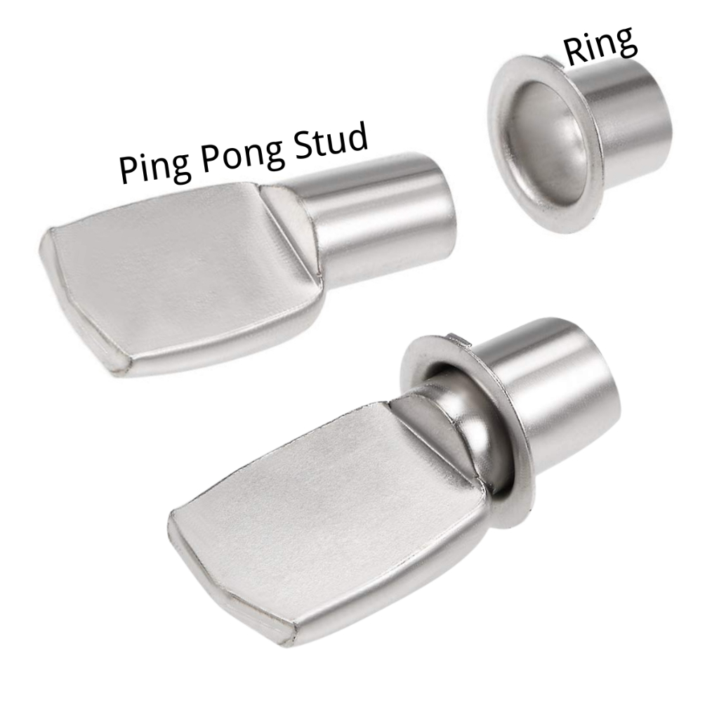 HARGA KILANG - MDS Ping Pong Ring Steel Stud or Socket Furniture Shelf ...
