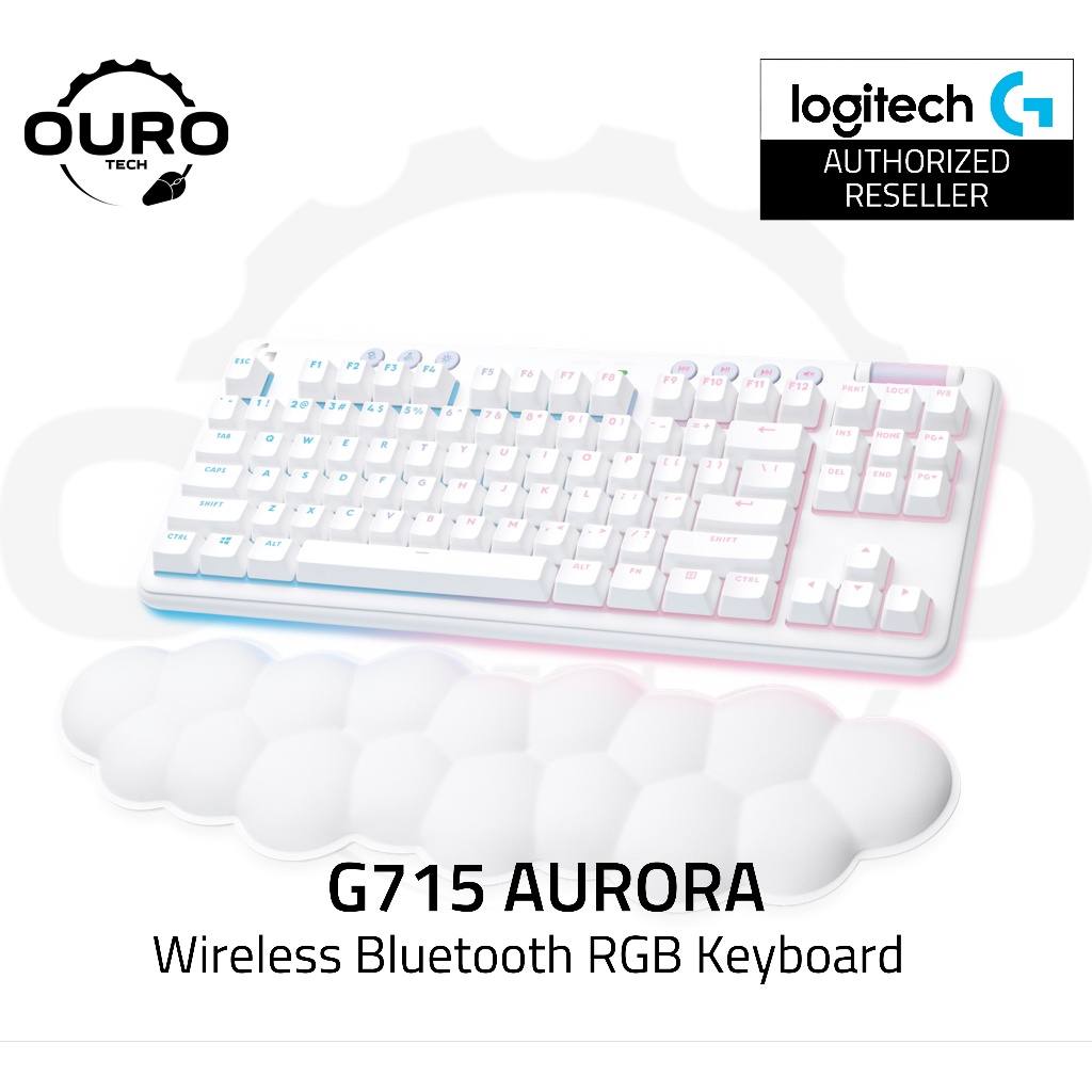 LOGITECH G715 AURORA TKL WIRELESS LIGHTSPEED RGB LIGHTSYNC MECHANICAL ...