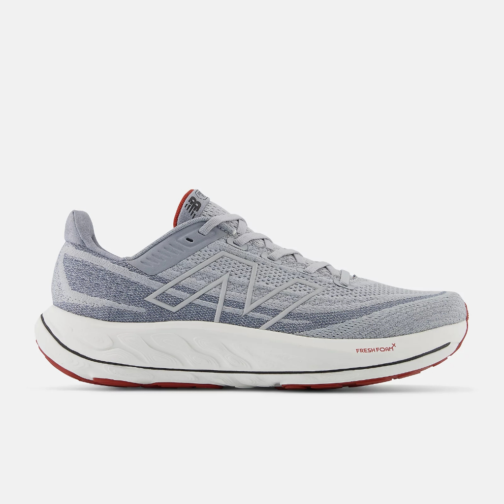 New Balance Fresh Foam X Vongo v6 Wide 2E Men s Aluminum Grey Brick Red Shopee Malaysia