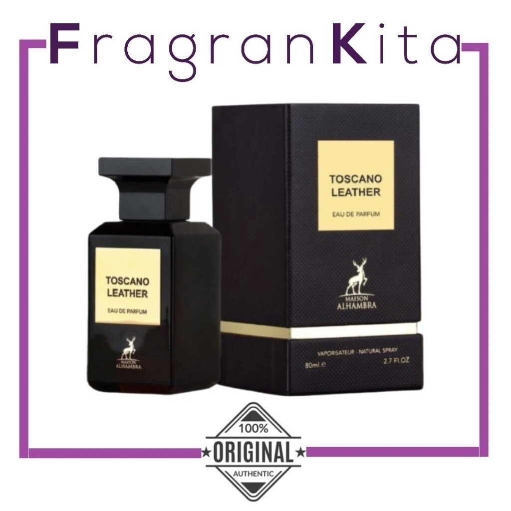 Maison Alhambra Toscano Leather 80 ml EDP | Shopee Malaysia