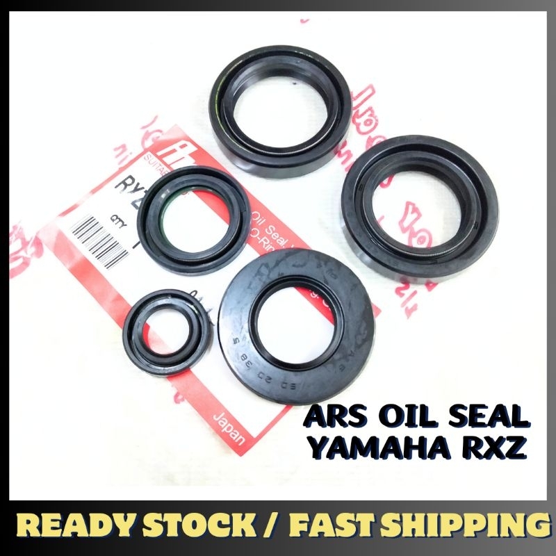 YAMAHA RXZ135 RXZ MILI CATALYZER ARS OIL SEAL ENGINE SET OIL SEAL ENJIN ...