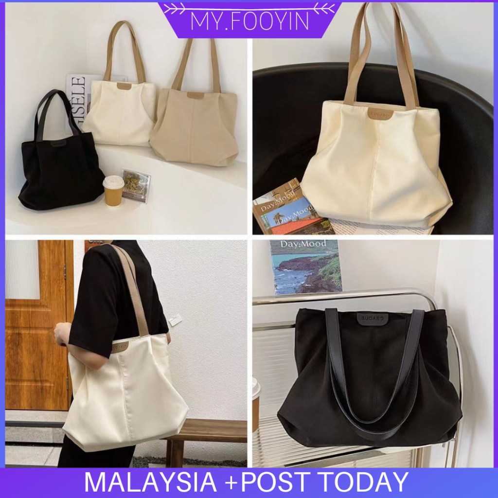 N28 READY STOCK MYFOOYIN Tote Bag Women Shoulder Bag Handbag Besar ...