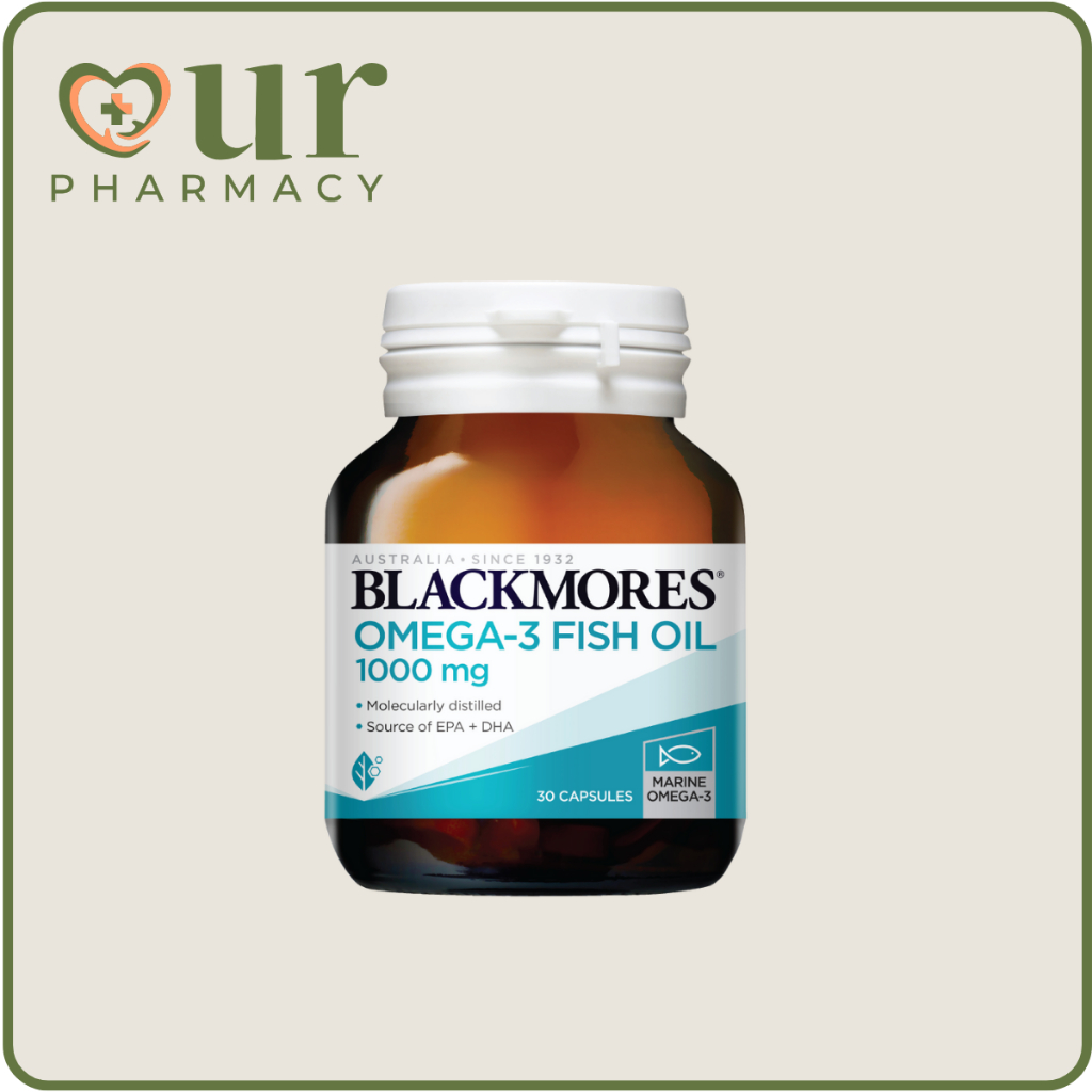 Blackmores Omega3 Fish Oil 1000mg (30's l 120s) Shopee Malaysia