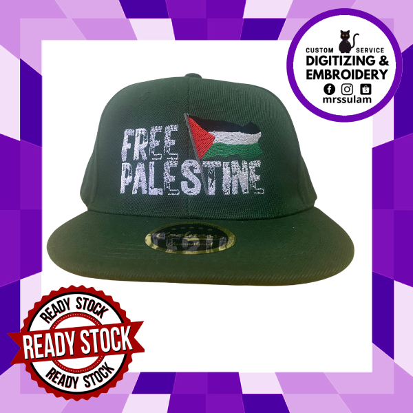 85KJ TOPI PALESTIN SNAPBACK CAP BASEBALL TRUCKER DEWASA BUDAK READY STOCK