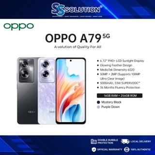 Oppo A79 5G Malaysia: Stylish MediaTek-powered midrange smartphone priced  at RM1,199 - SoyaCincau