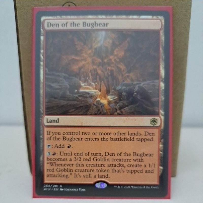 MTG Den of the Bugbear (AFR)(Rare) | Shopee Malaysia